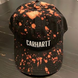 Reverse Bleached Carhartt hat